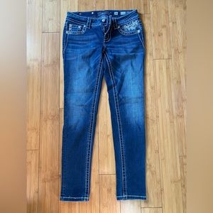 Miss Me Cuffed Skinny Jeans